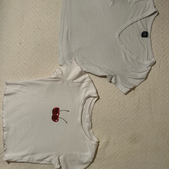 Garage Tops - Garage White and Red Kids T-Shirt Set